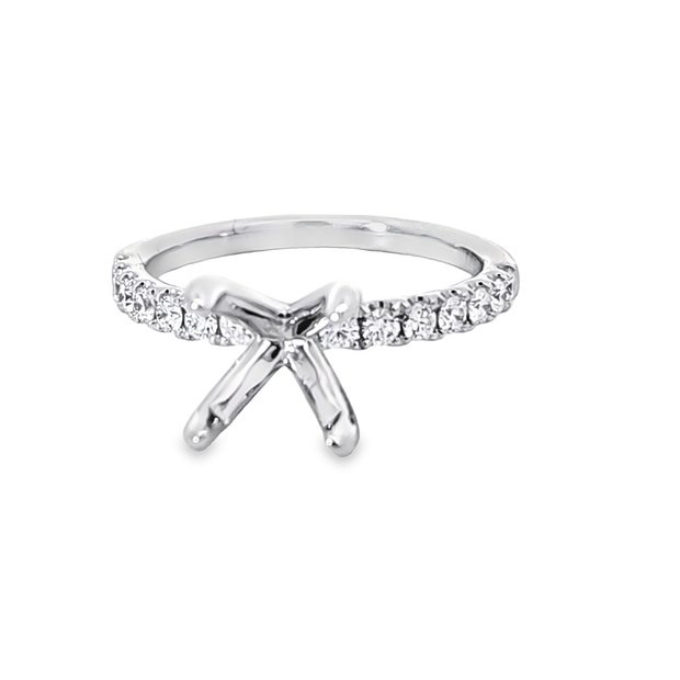 DIAMOND ENGAGEMENT RING SETTING - 0.40 TCW