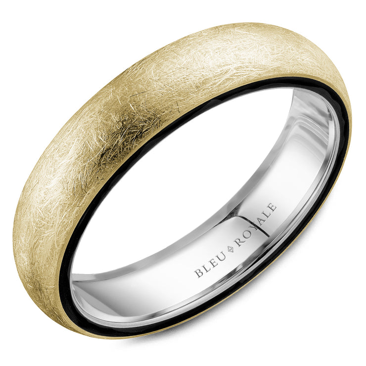 Bleu Royale Wedding Band