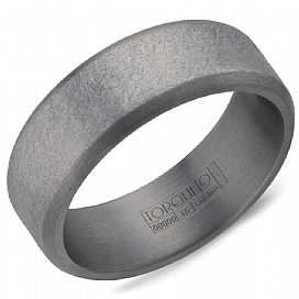 CROWN RING – DIAMOND BRUSH & SANDPAPER BAND