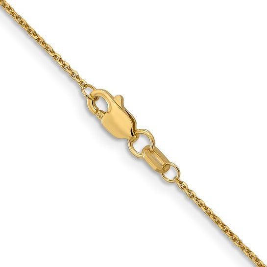 GOLD CABLE CHAIN 18"