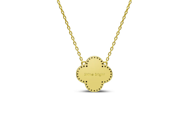 Shine Bright! Burst Clover Necklace