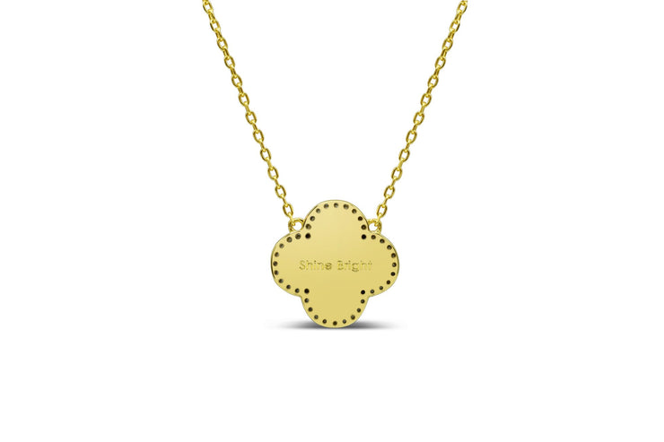 Shine Bright! Burst Clover Necklace