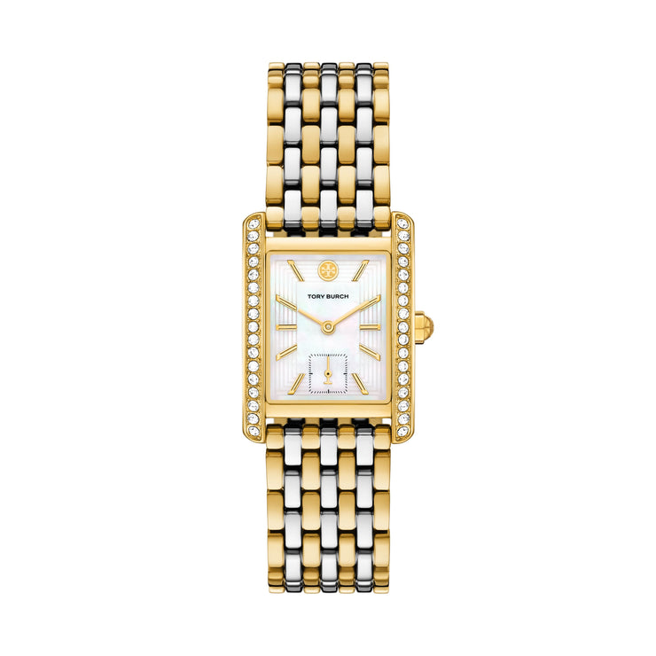 Tory Burch - The Eleanor Watch Two Tone & Mother Of Pearl