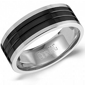 CROWN RING – MENS WEDDING BAND