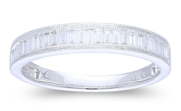 Baguette Diamond Band