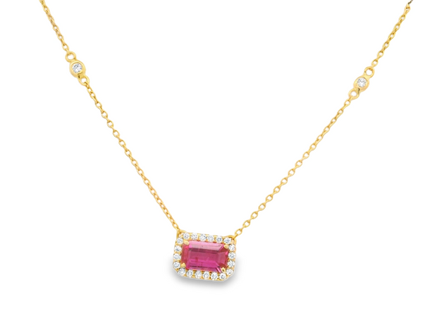 Ruby & Diamond Pendant