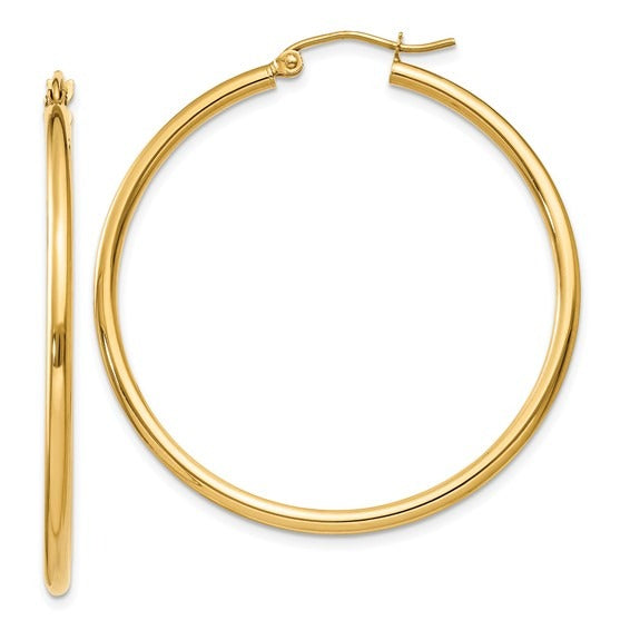 Gold Hoop Earring