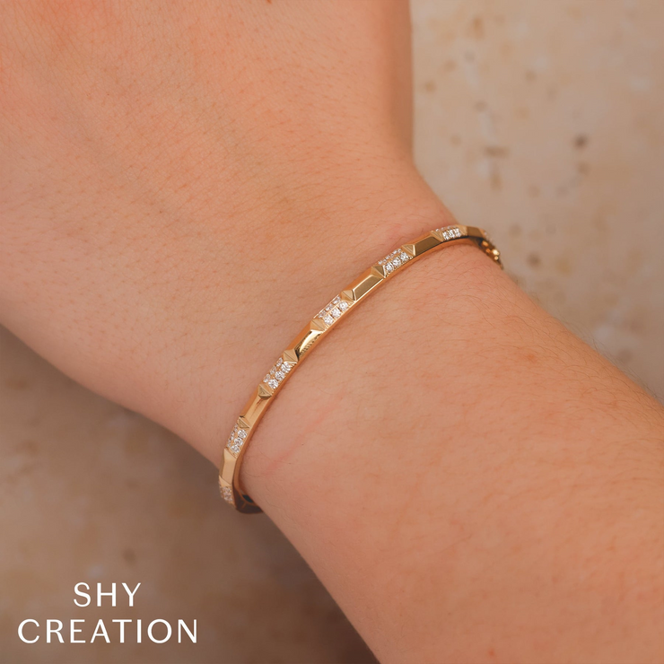 Diamond Bangle Bracelet