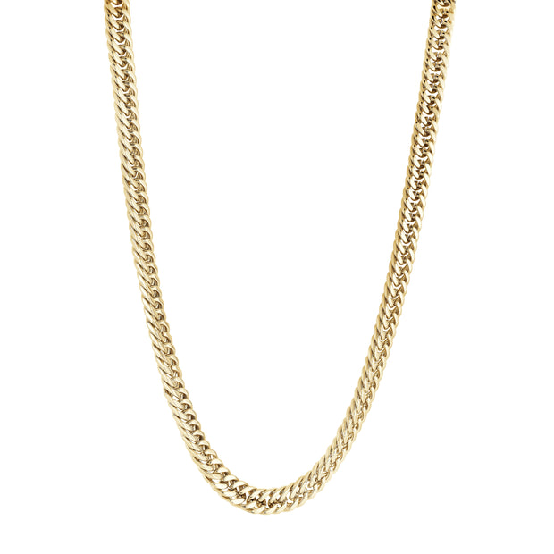Gold 4.2mm Double Curb Chain