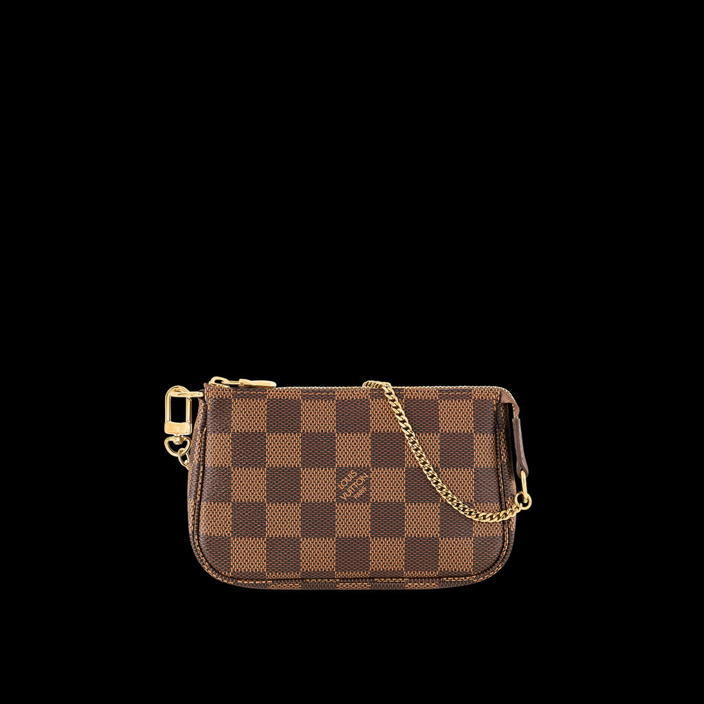 Louis Vuitton ミニポーチ Louis Vuitton Damier Ebene Mini Pochette – Siebke Hoyt