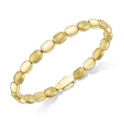 Shy Creation - YELLOW GOLD MATTE BANGLE