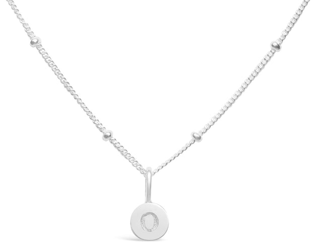 Mini Love Letter Necklace "O"