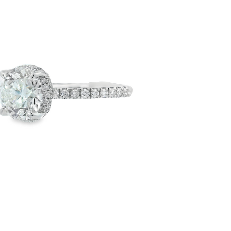 Diamond Engagement Ring - 2 Ct Round Center