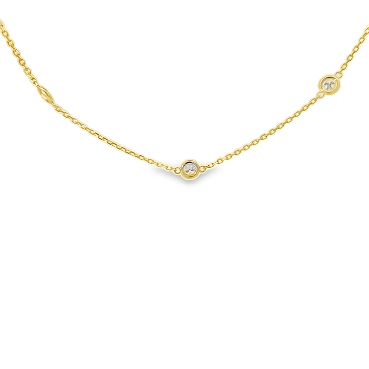 DIAMONDS BY THE YARD NECKLACE
