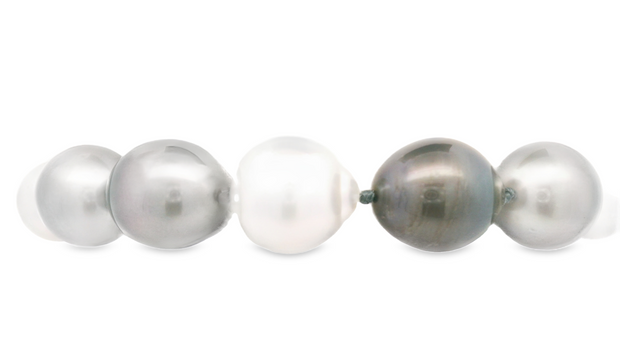 South Sea & Tahitian Baroque Pearl Bracelet