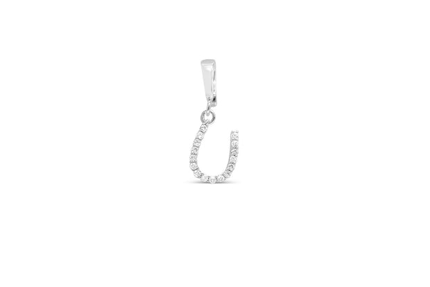 CHARM ERA - CZ Horseshoe - Silver