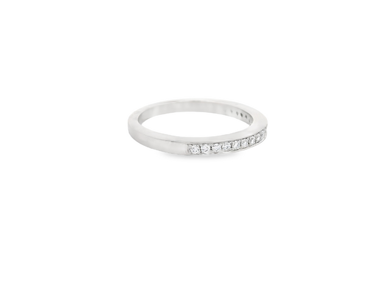 Petite Platinum Wedding Ring - 1/2 Ct