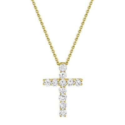 Shy Creation - Diamond Cross Pendant