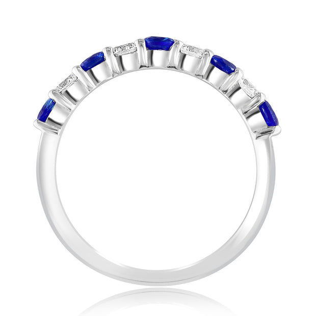 Sapphire & Diamond Band