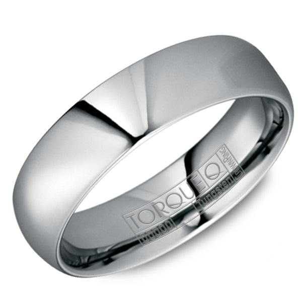 CROWN RING – MENS TUNGSTEN WEDDING BAND