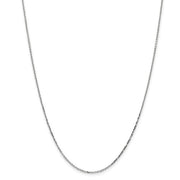 GOLD DIAMOND-CUT CABLE CHAIN 18"