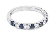 SAPPHIRE & DIAMOND BAND