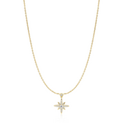 Ania Haie - Gold Plated Sparkling Nova Star Necklace