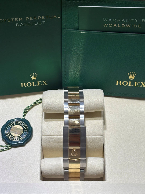 2025 Rolex Two Tone Datejust - Green Dial