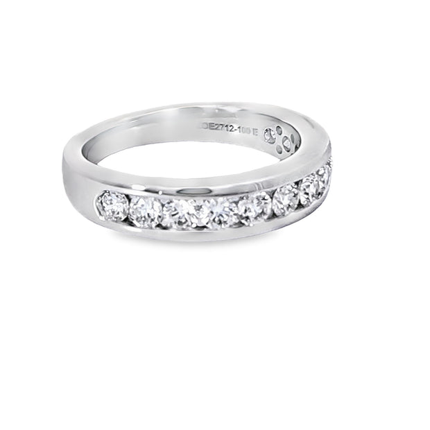 CHANNEL SET DIAMOND BAND - 1.00 TCW