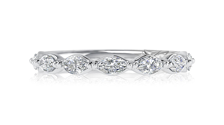 A JAFFE - DIAMOND WEDDING BAND