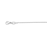 White Gold 1.1mm Cable Chain