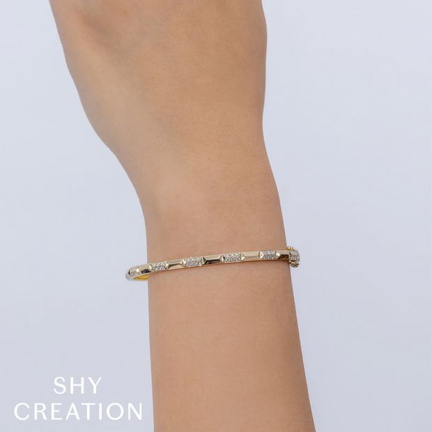 Diamond Bangle Bracelet
