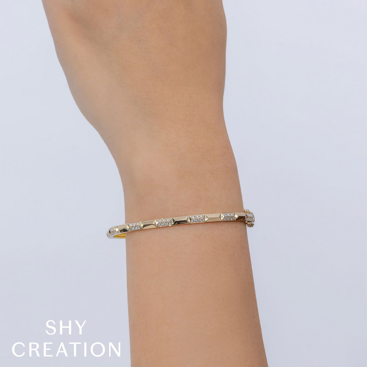 Diamond Bangle Bracelet