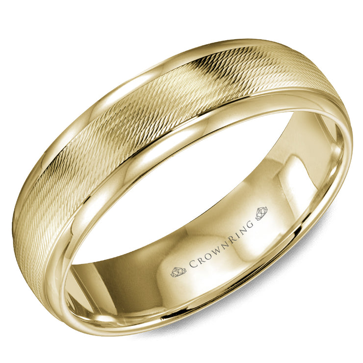 Crownring Wedding Band