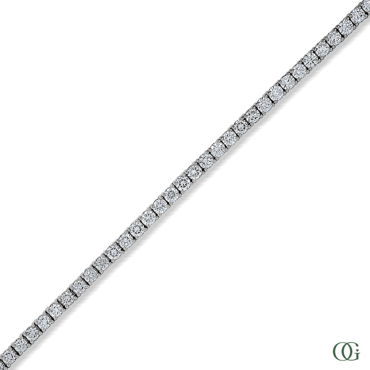 DIAMOND TENNIS BRACELET - 4 CT