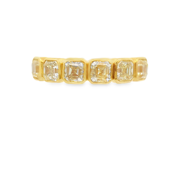 Yellow Diamond Band - 2 1/4 Ct