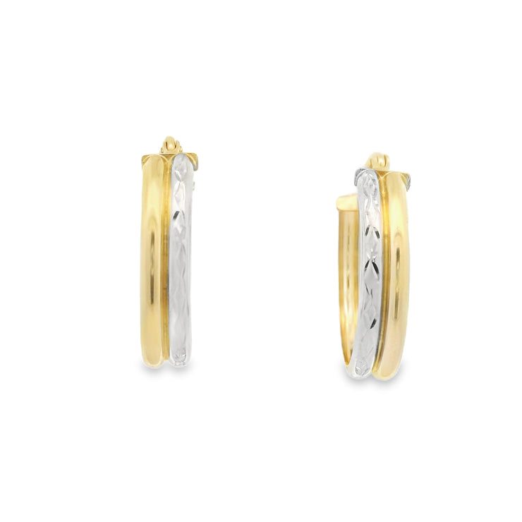 Gold Hoop Earring