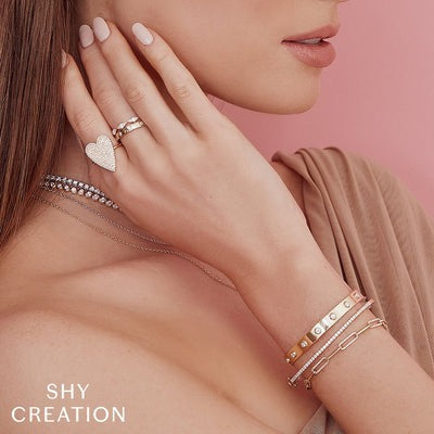 SHY CREATION - DIAMOND BANGLE BRACELET