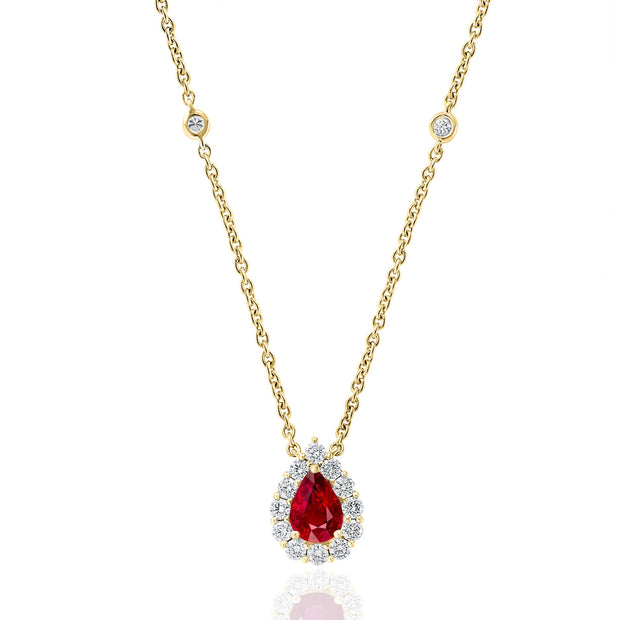 Ruby & Diamond Pendant