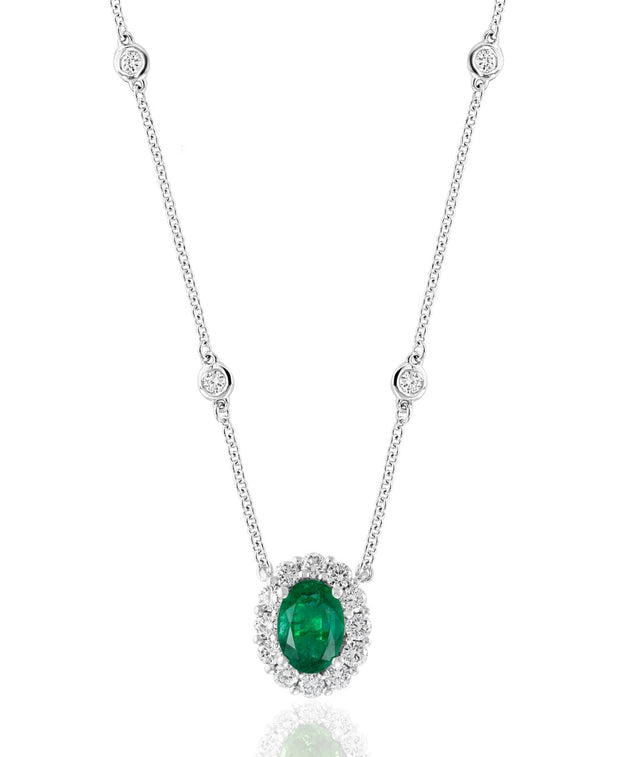 Emerald & Diamond Pendant