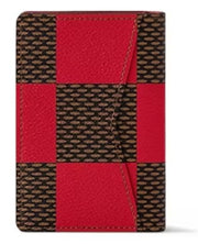 Louis Vuitton Giant Damier Red Pocket Organizer