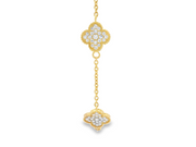 Diamond Clover Bracelet