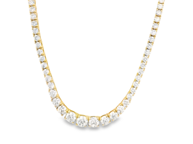 Diamond Tennis Necklace - 8 Ct