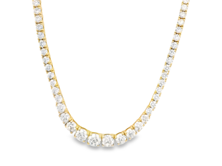 Diamond Tennis Necklace - 8 Ct