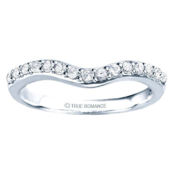 WHITE GOLD DIAMOND WEDDING BAND