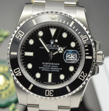 2010 Rolex Submariner - Black Dial