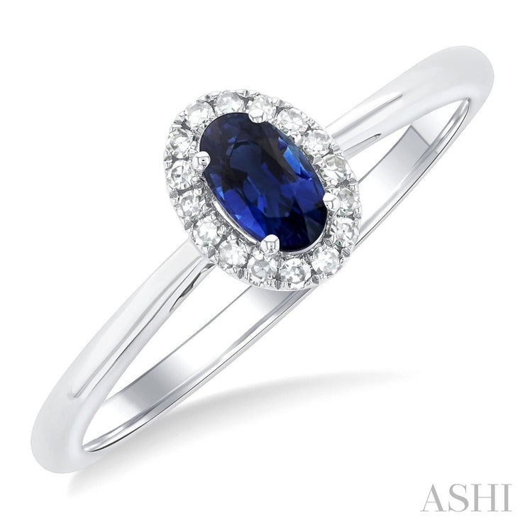 Ashi – Sapphire & Diamond Ring