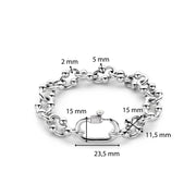 TI SENTO - CHUNKY STERLING SILVER BRACELET