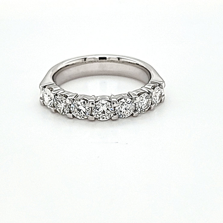 7 STONE DIAMOND WEDDING BAND – 1.00 TCW