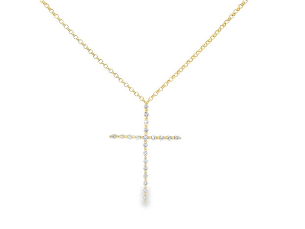 Diamond Cross Necklace